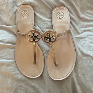 Tory Burch size 8 jelly sandals